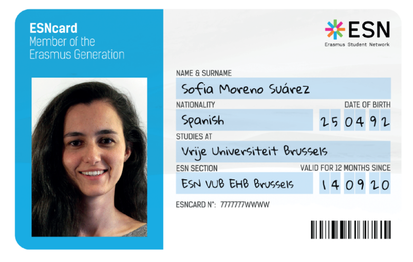 apperance of ESNcard